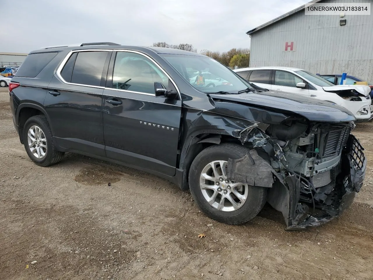 2018 Chevrolet Traverse Lt VIN: 1GNERGKW0JJ183814 Lot: 77174764