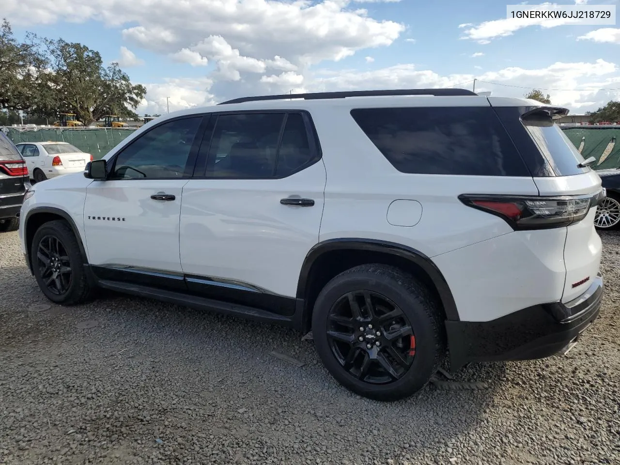 2018 Chevrolet Traverse Premier VIN: 1GNERKKW6JJ218729 Lot: 77604364