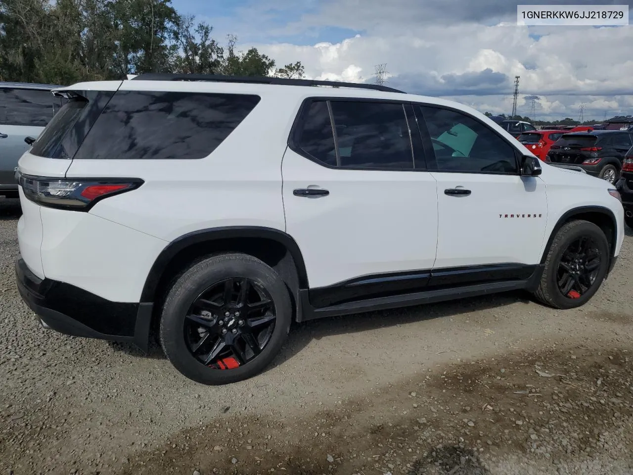 2018 Chevrolet Traverse Premier VIN: 1GNERKKW6JJ218729 Lot: 77604364