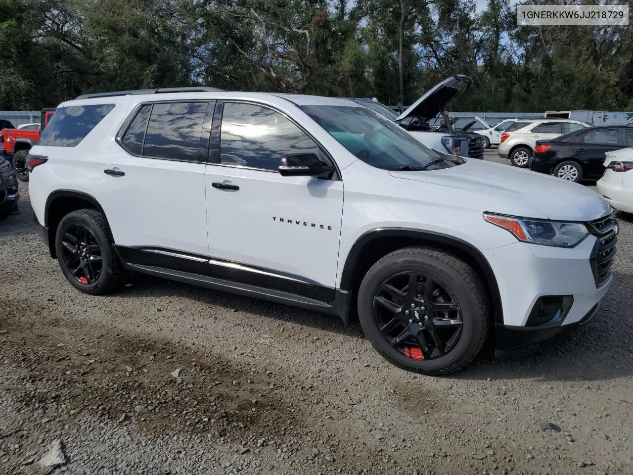 2018 Chevrolet Traverse Premier VIN: 1GNERKKW6JJ218729 Lot: 77604364