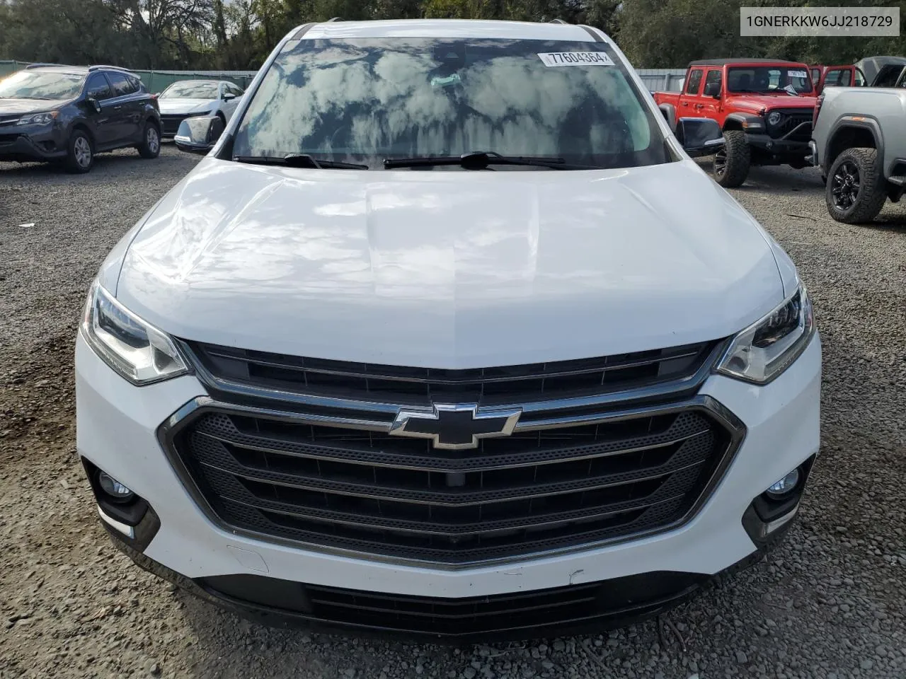 2018 Chevrolet Traverse Premier VIN: 1GNERKKW6JJ218729 Lot: 77604364