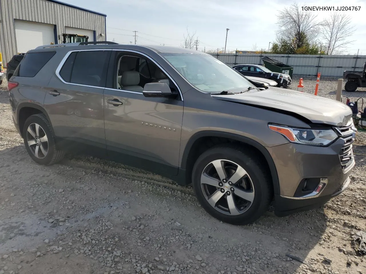 2018 Chevrolet Traverse Lt VIN: 1GNEVHKW1JJ204767 Lot: 77686474