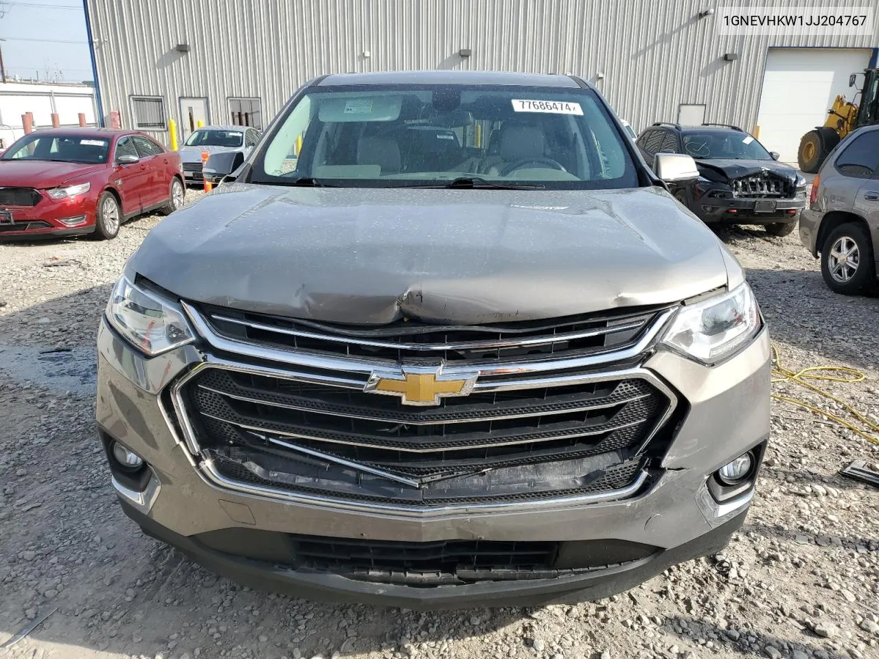 2018 Chevrolet Traverse Lt VIN: 1GNEVHKW1JJ204767 Lot: 77686474