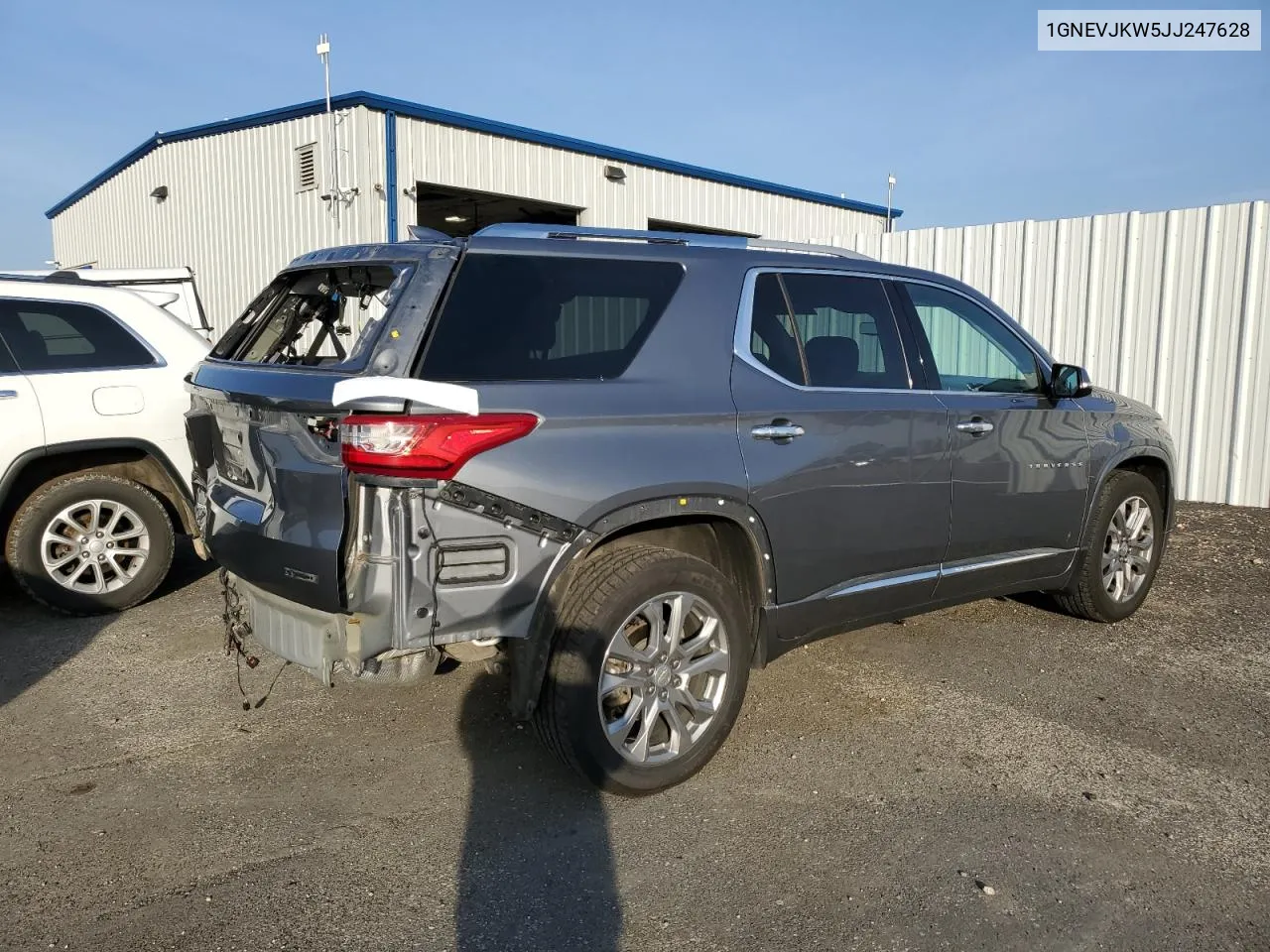 2018 Chevrolet Traverse Premier VIN: 1GNEVJKW5JJ247628 Lot: 77975264