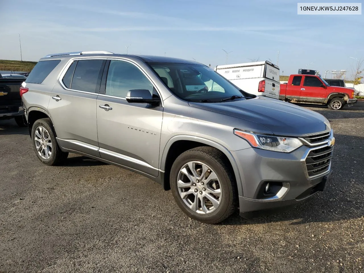 2018 Chevrolet Traverse Premier VIN: 1GNEVJKW5JJ247628 Lot: 77975264