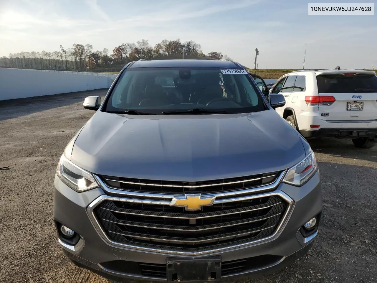 2018 Chevrolet Traverse Premier VIN: 1GNEVJKW5JJ247628 Lot: 77975264