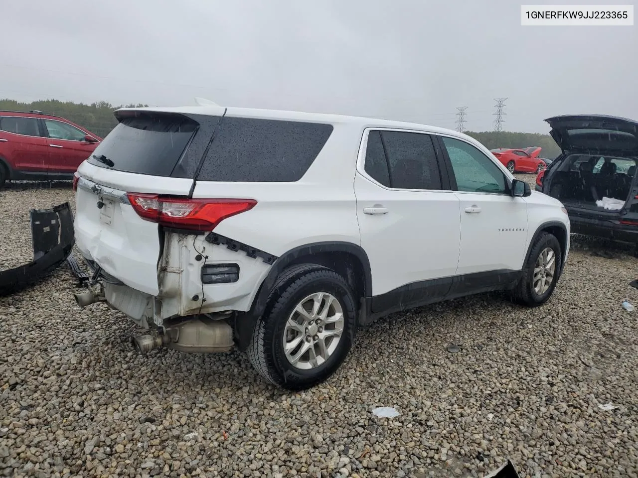 2018 Chevrolet Traverse Ls VIN: 1GNERFKW9JJ223365 Lot: 78057464