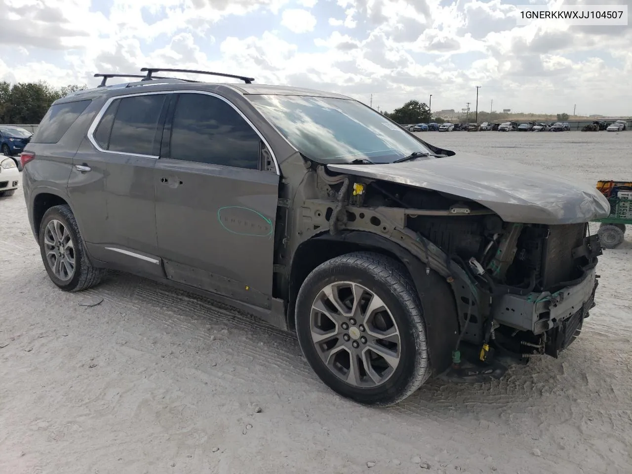 1GNERKKWXJJ104507 2018 Chevrolet Traverse Premier