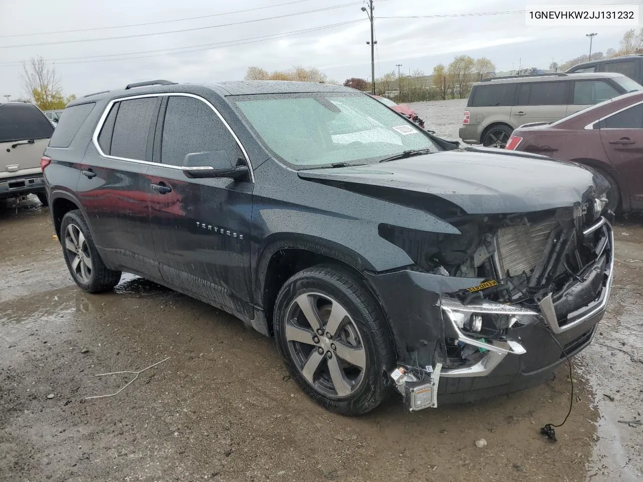 2018 Chevrolet Traverse Lt VIN: 1GNEVHKW2JJ131232 Lot: 78232294