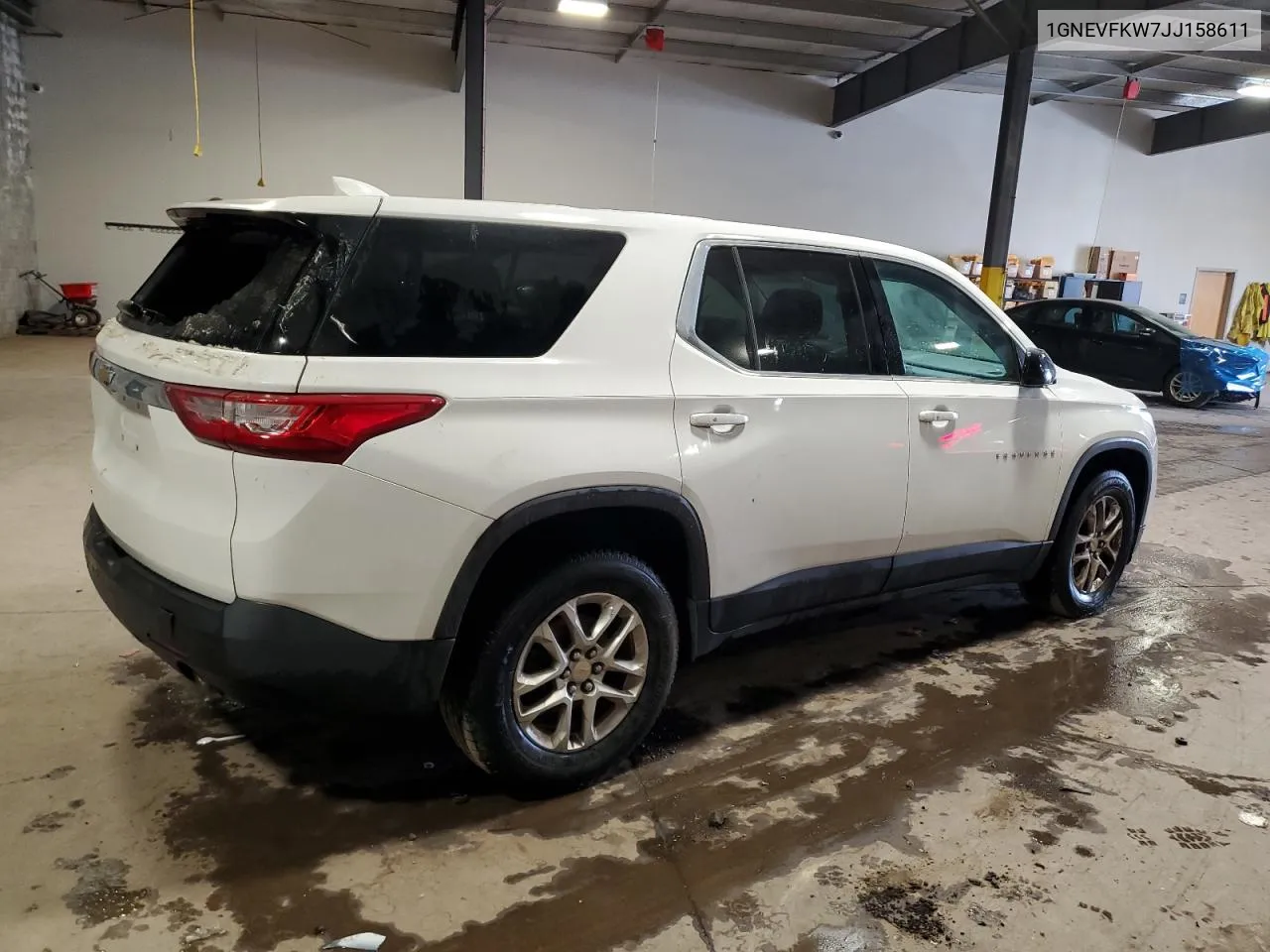 2018 Chevrolet Traverse Ls VIN: 1GNEVFKW7JJ158611 Lot: 78343784