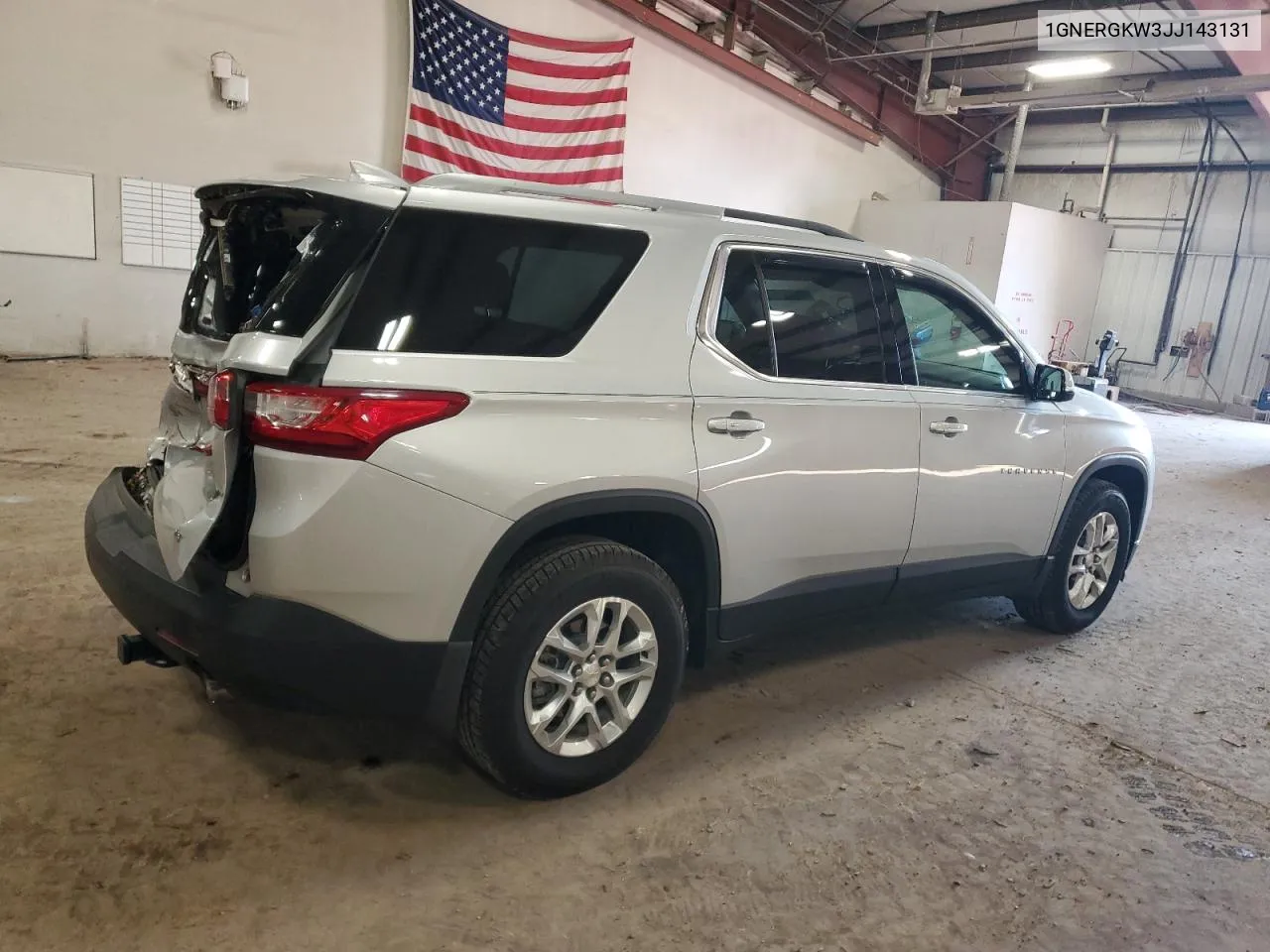 2018 Chevrolet Traverse Lt VIN: 1GNERGKW3JJ143131 Lot: 78382254