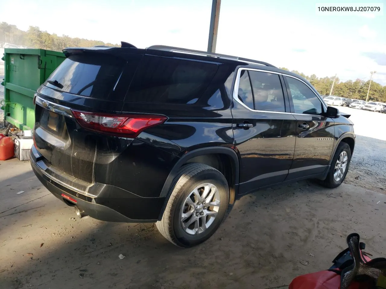 2018 Chevrolet Traverse Lt VIN: 1GNERGKW8JJ207079 Lot: 78401174