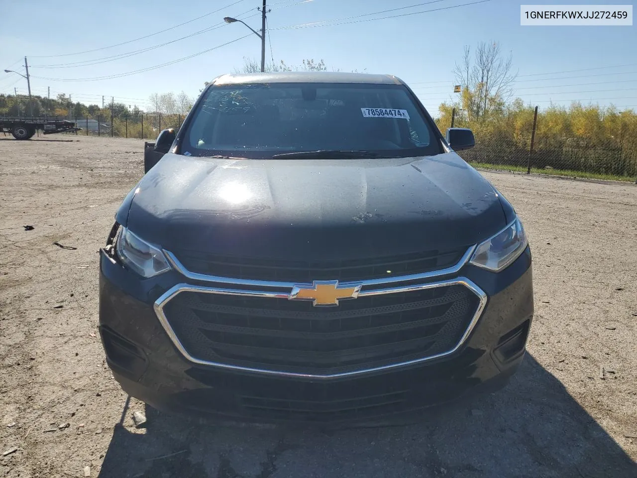 2018 Chevrolet Traverse Ls VIN: 1GNERFKWXJJ272459 Lot: 78584474