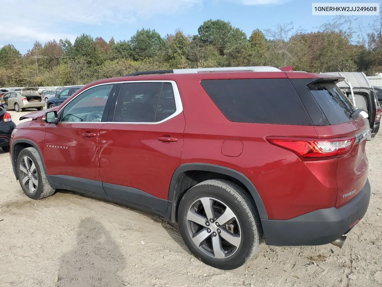 2018 Chevrolet Traverse Lt VIN: 1GNERHKW2JJ249608 Lot: 78887554