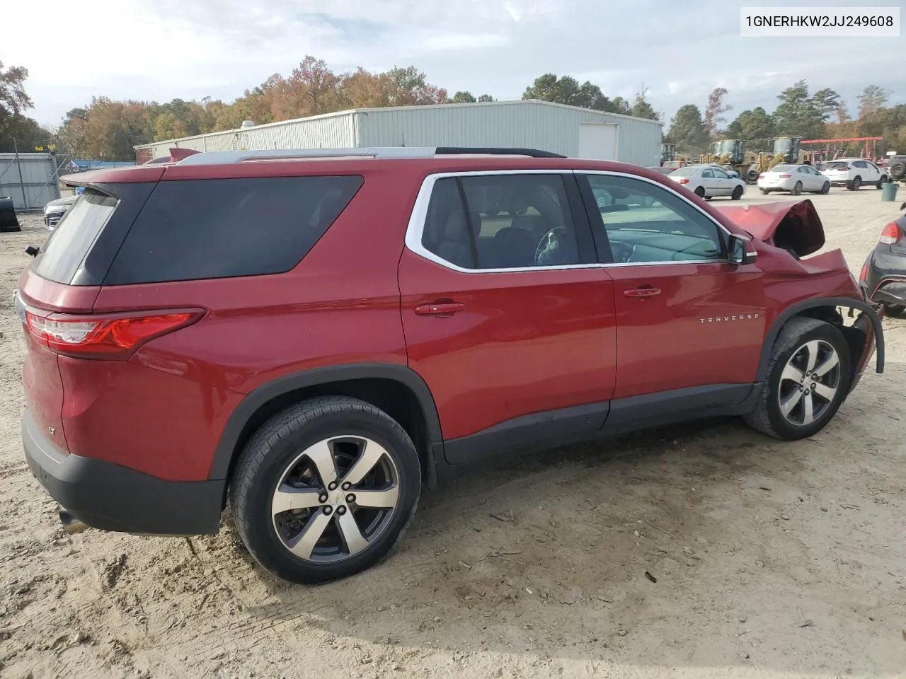 2018 Chevrolet Traverse Lt VIN: 1GNERHKW2JJ249608 Lot: 78887554