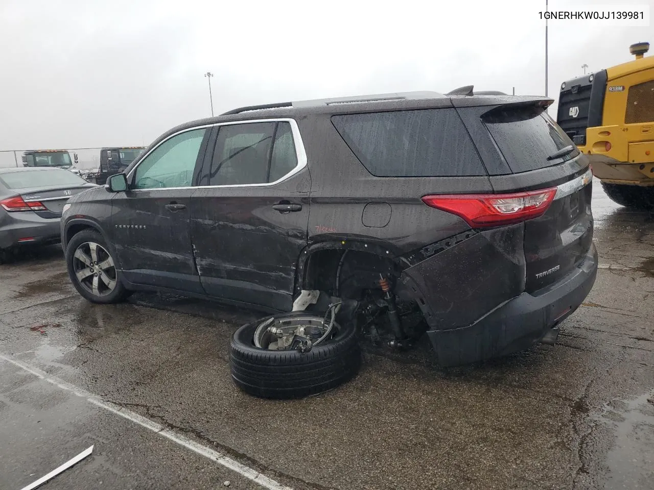 2018 Chevrolet Traverse Lt VIN: 1GNERHKW0JJ139981 Lot: 78905344