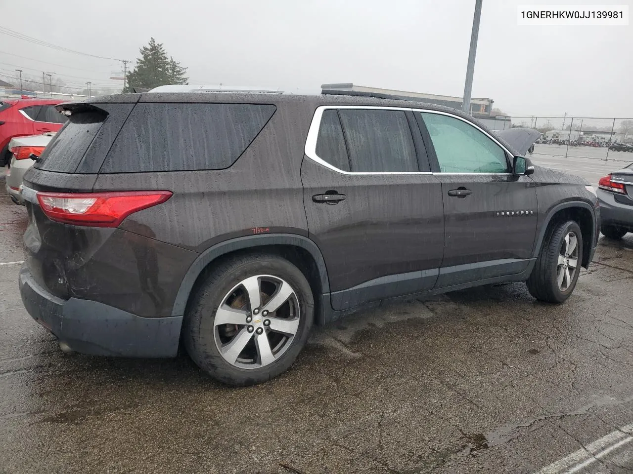 2018 Chevrolet Traverse Lt VIN: 1GNERHKW0JJ139981 Lot: 78905344