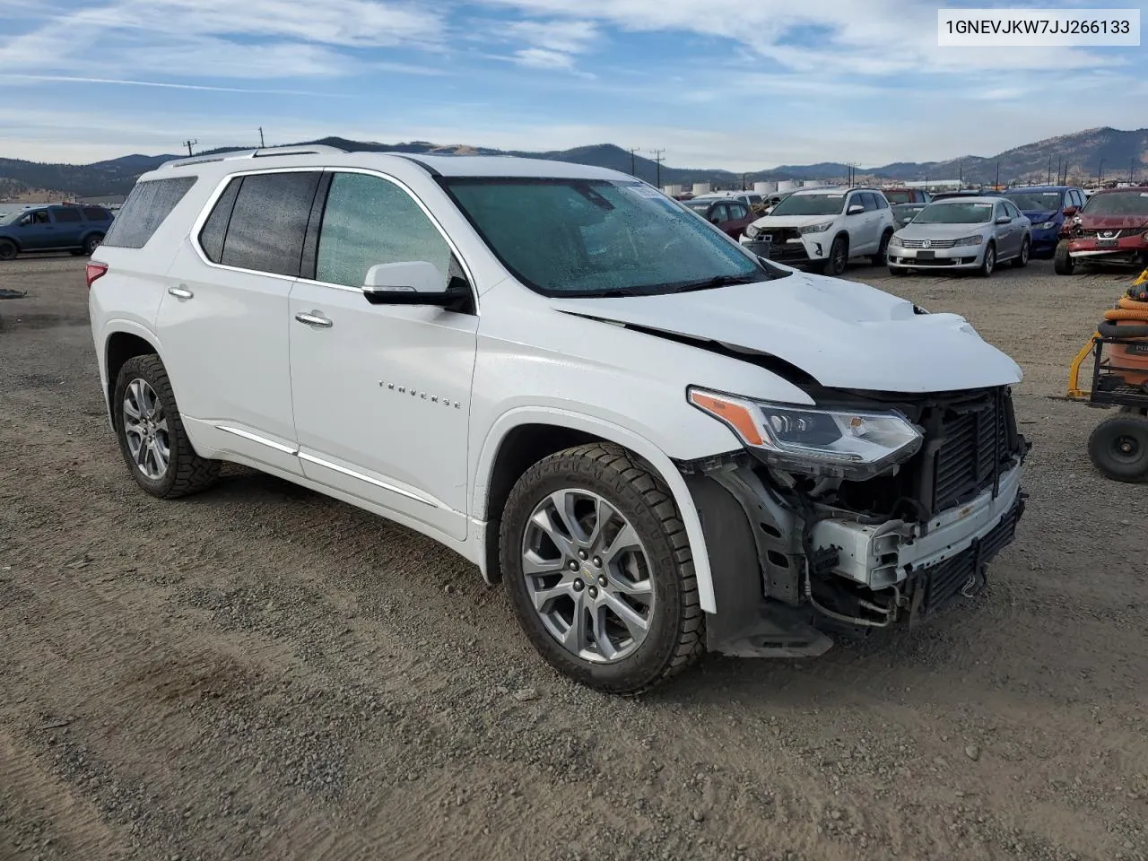 2018 Chevrolet Traverse Premier VIN: 1GNEVJKW7JJ266133 Lot: 78919554