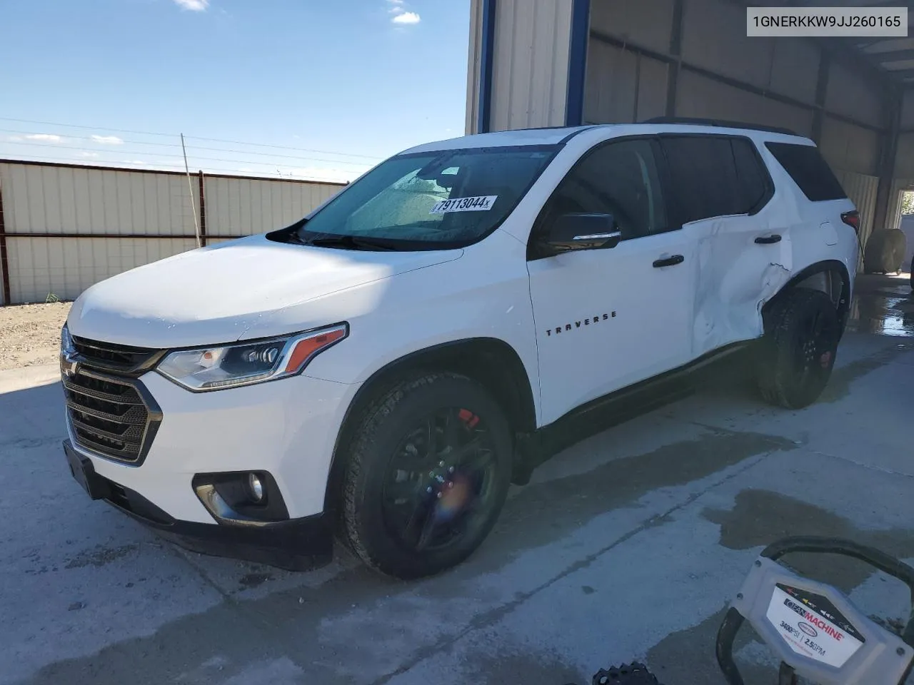 2018 Chevrolet Traverse Premier VIN: 1GNERKKW9JJ260165 Lot: 79113044