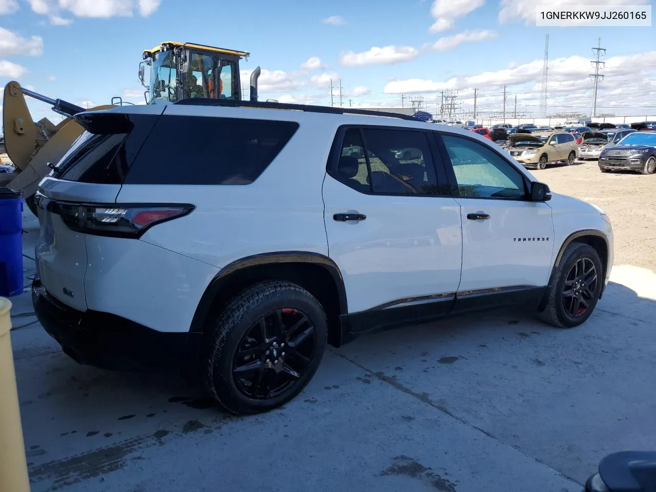 2018 Chevrolet Traverse Premier VIN: 1GNERKKW9JJ260165 Lot: 79113044