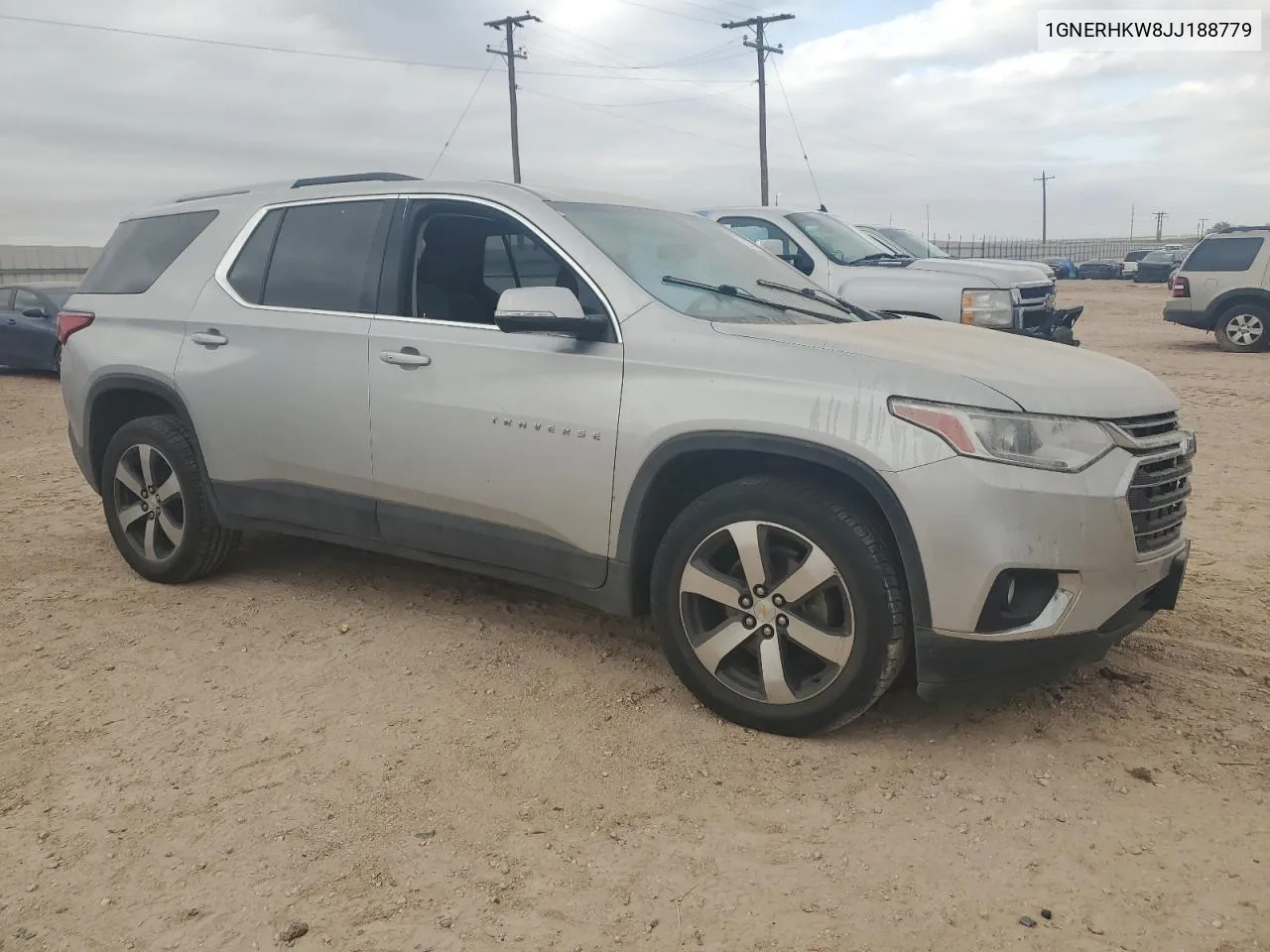 2018 Chevrolet Traverse Lt VIN: 1GNERHKW8JJ188779 Lot: 79277414