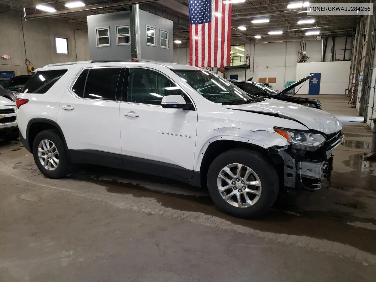 2018 Chevrolet Traverse Lt VIN: 1GNERGKW4JJ284256 Lot: 79301374