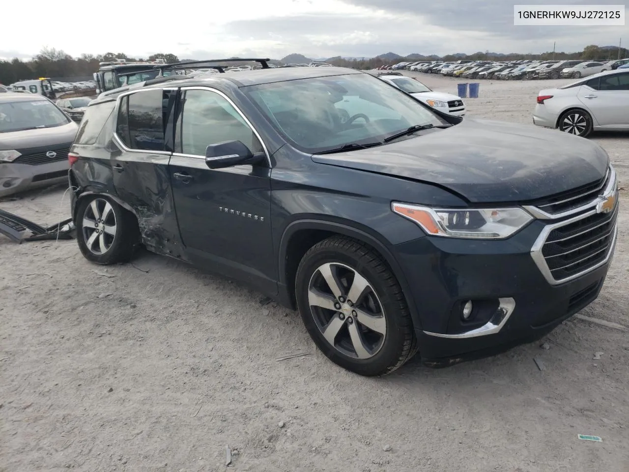 2018 Chevrolet Traverse Lt VIN: 1GNERHKW9JJ272125 Lot: 79348344