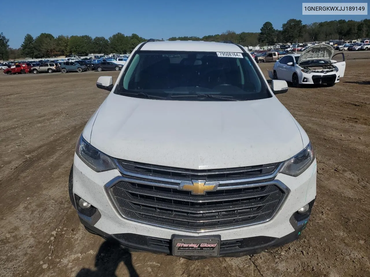 2018 Chevrolet Traverse Lt VIN: 1GNERGKWXJJ189149 Lot: 79508164