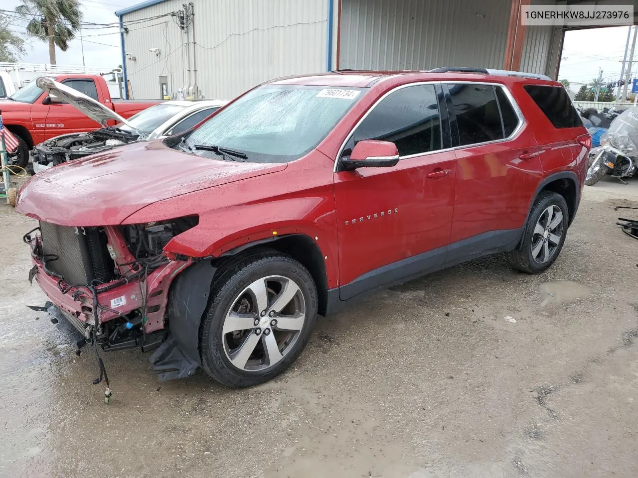 2018 Chevrolet Traverse Lt VIN: 1GNERHKW8JJ273976 Lot: 79601734