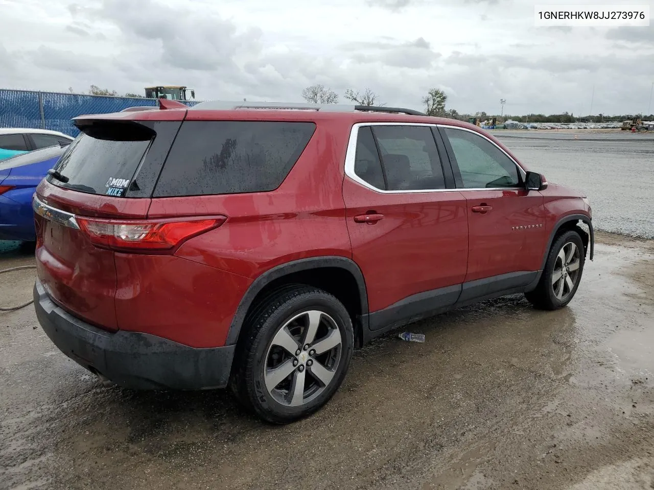 2018 Chevrolet Traverse Lt VIN: 1GNERHKW8JJ273976 Lot: 79601734