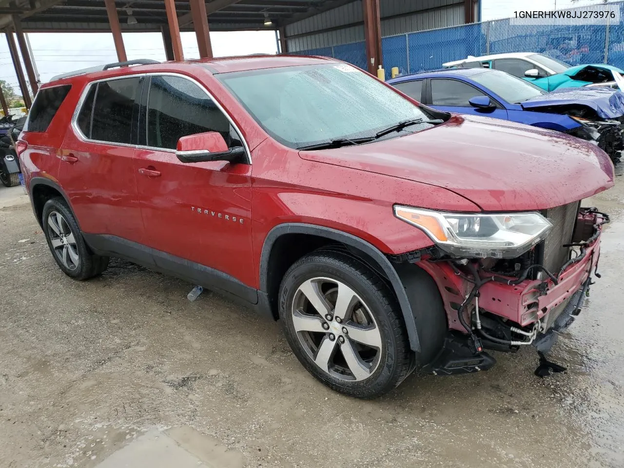 2018 Chevrolet Traverse Lt VIN: 1GNERHKW8JJ273976 Lot: 79601734