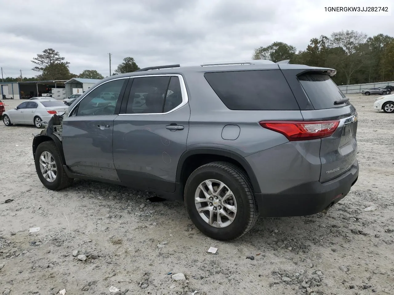 2018 Chevrolet Traverse Lt VIN: 1GNERGKW3JJ282742 Lot: 79926174