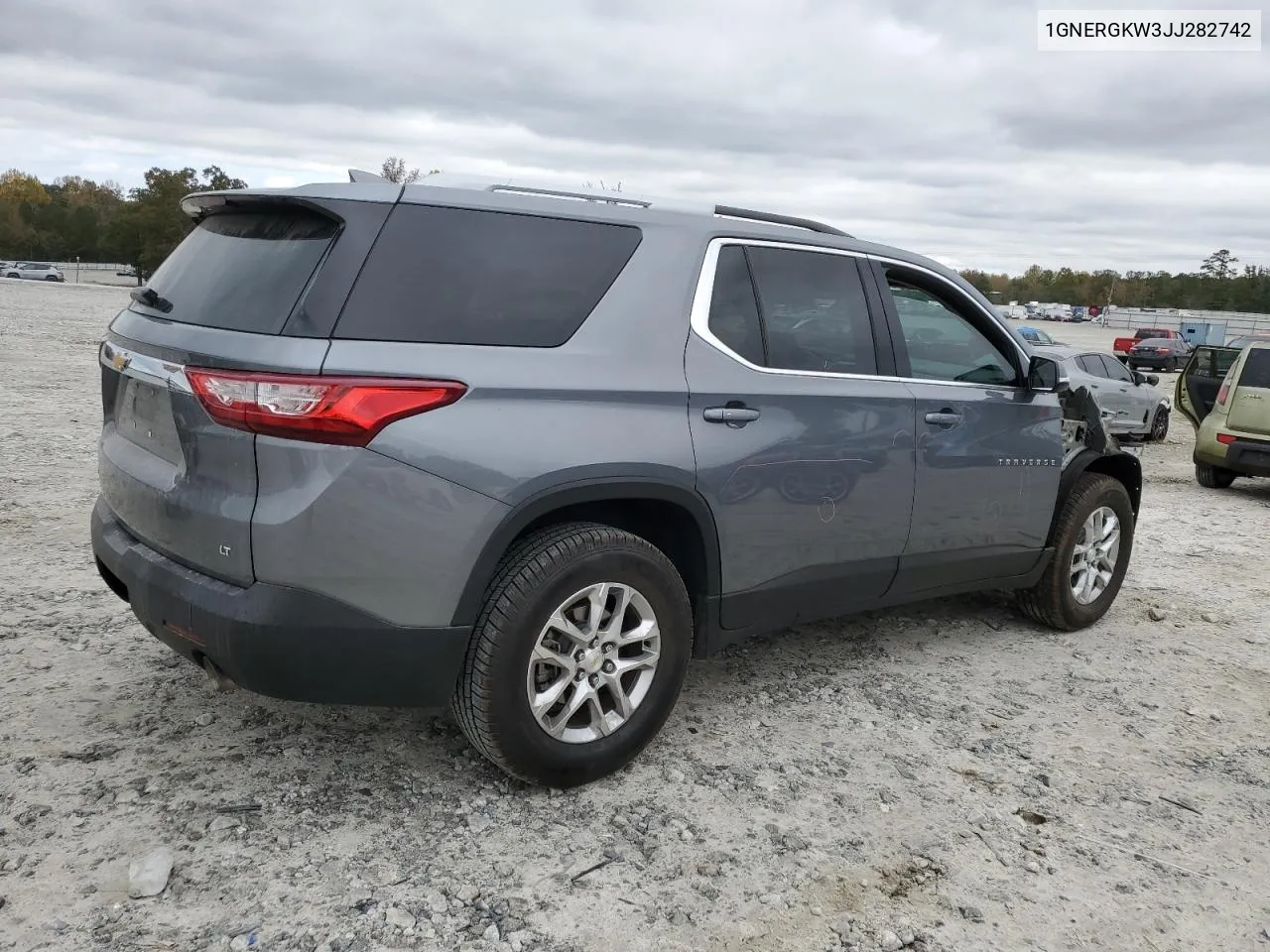 2018 Chevrolet Traverse Lt VIN: 1GNERGKW3JJ282742 Lot: 79926174