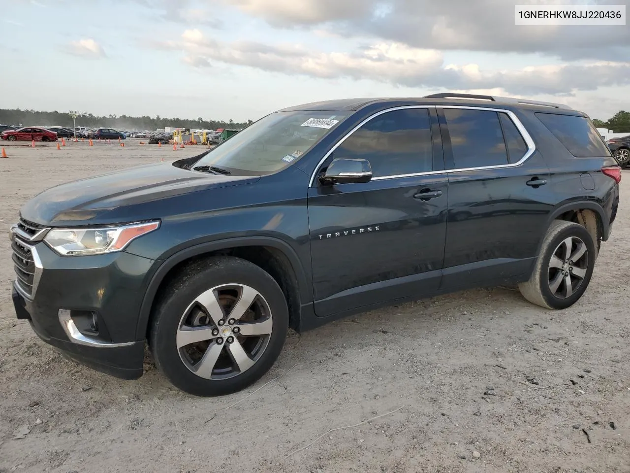 2018 Chevrolet Traverse Lt VIN: 1GNERHKW8JJ220436 Lot: 80069894