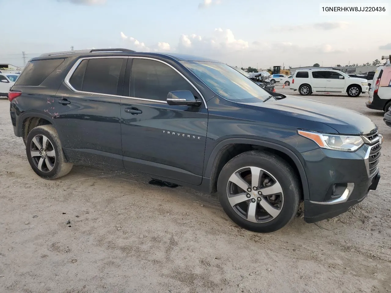 2018 Chevrolet Traverse Lt VIN: 1GNERHKW8JJ220436 Lot: 80069894