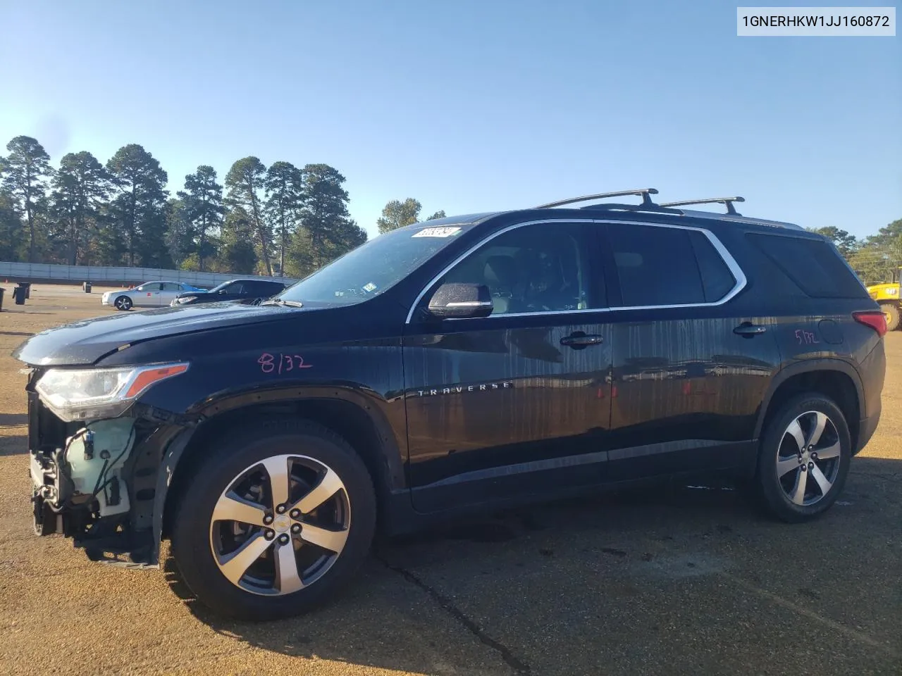 2018 Chevrolet Traverse Lt VIN: 1GNERHKW1JJ160872 Lot: 80093784