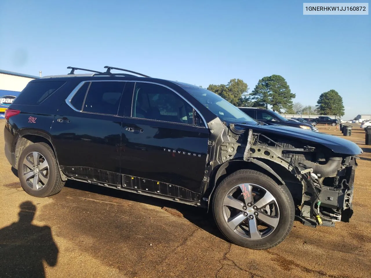 2018 Chevrolet Traverse Lt VIN: 1GNERHKW1JJ160872 Lot: 80093784