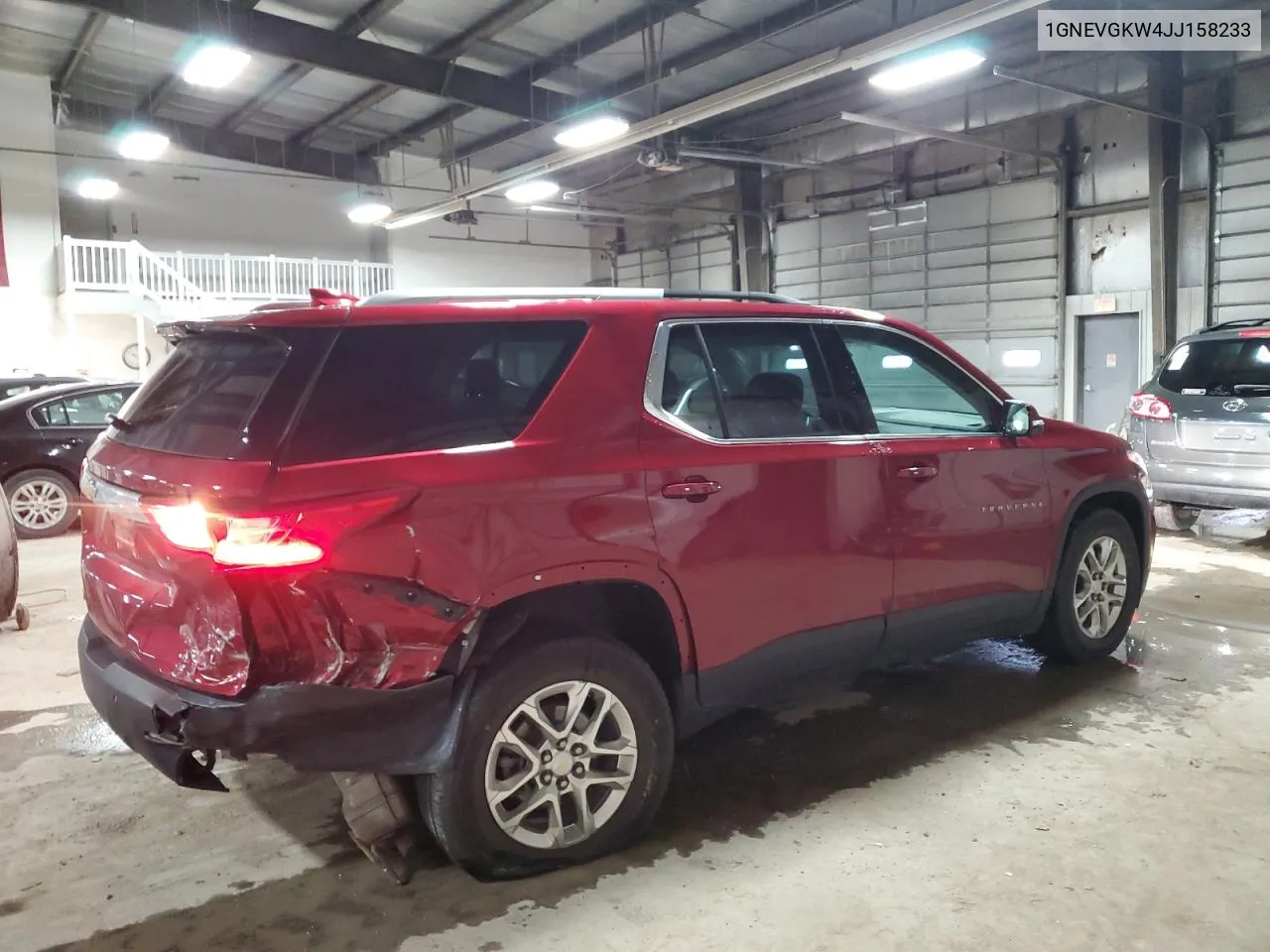 2018 Chevrolet Traverse Lt VIN: 1GNEVGKW4JJ158233 Lot: 80285214