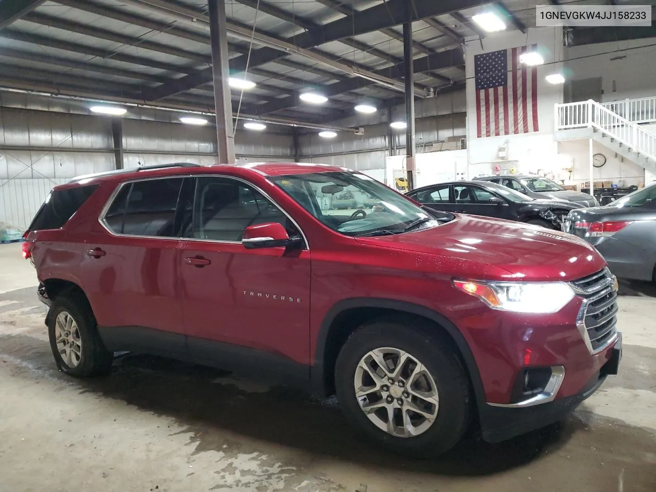 2018 Chevrolet Traverse Lt VIN: 1GNEVGKW4JJ158233 Lot: 80285214