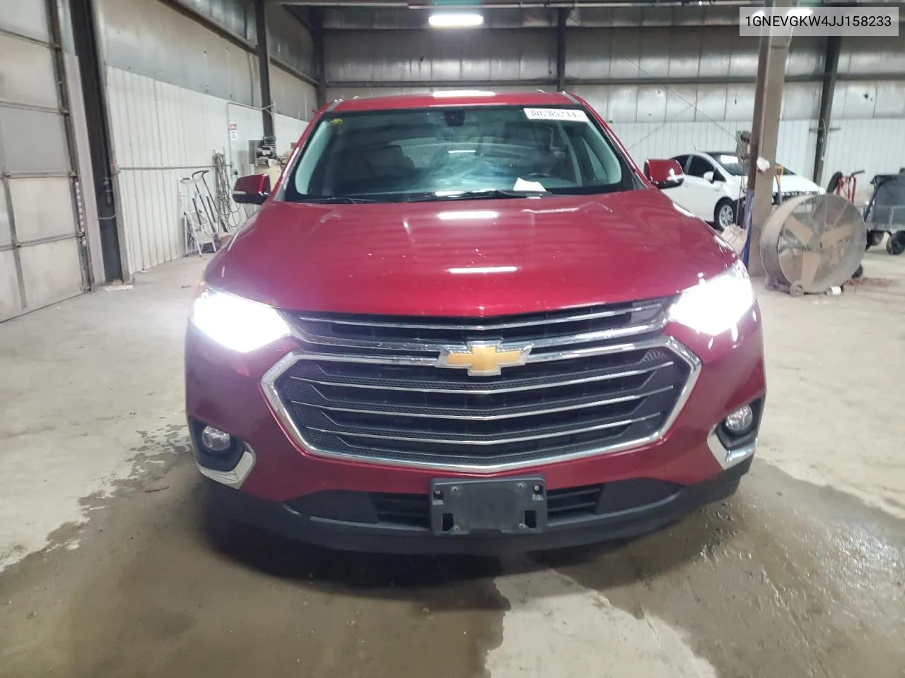 2018 Chevrolet Traverse Lt VIN: 1GNEVGKW4JJ158233 Lot: 80285214