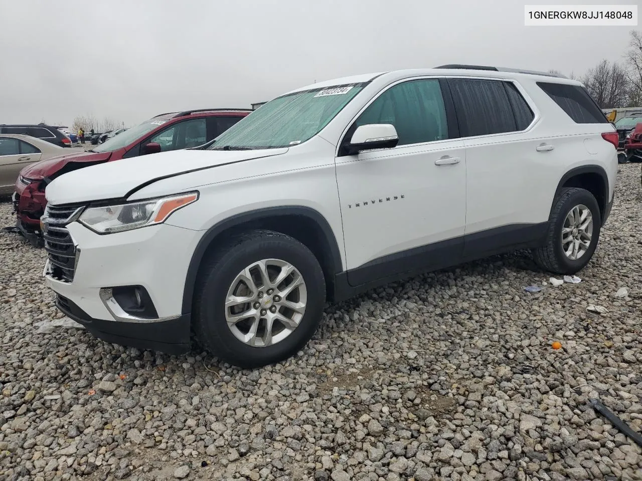 2018 Chevrolet Traverse Lt VIN: 1GNERGKW8JJ148048 Lot: 80423734