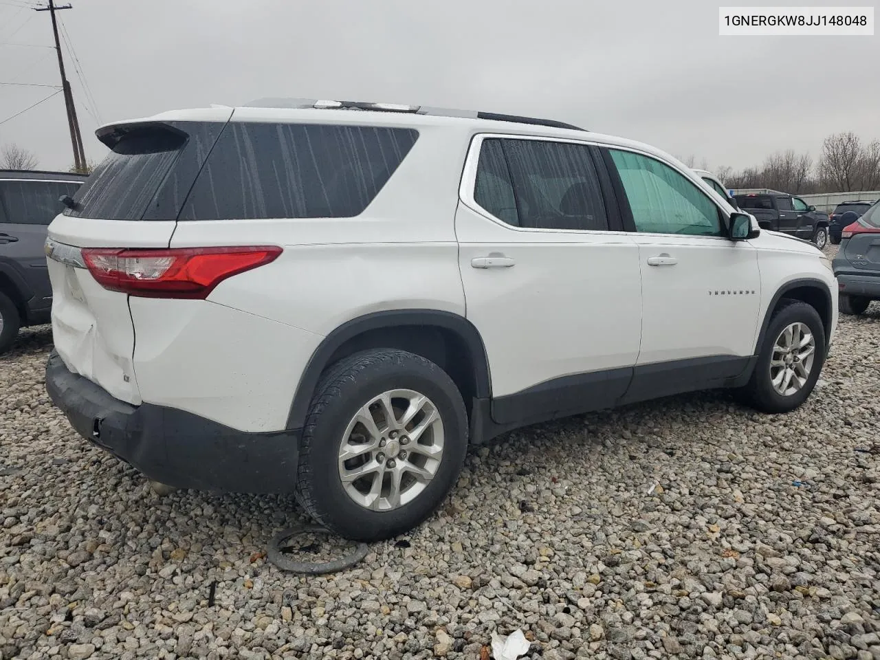 2018 Chevrolet Traverse Lt VIN: 1GNERGKW8JJ148048 Lot: 80423734