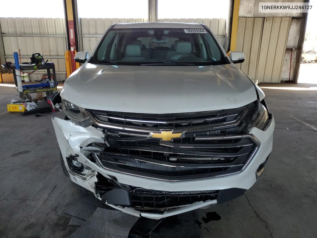 2018 Chevrolet Traverse Premier VIN: 1GNERKKW9JJ244127 Lot: 80593544