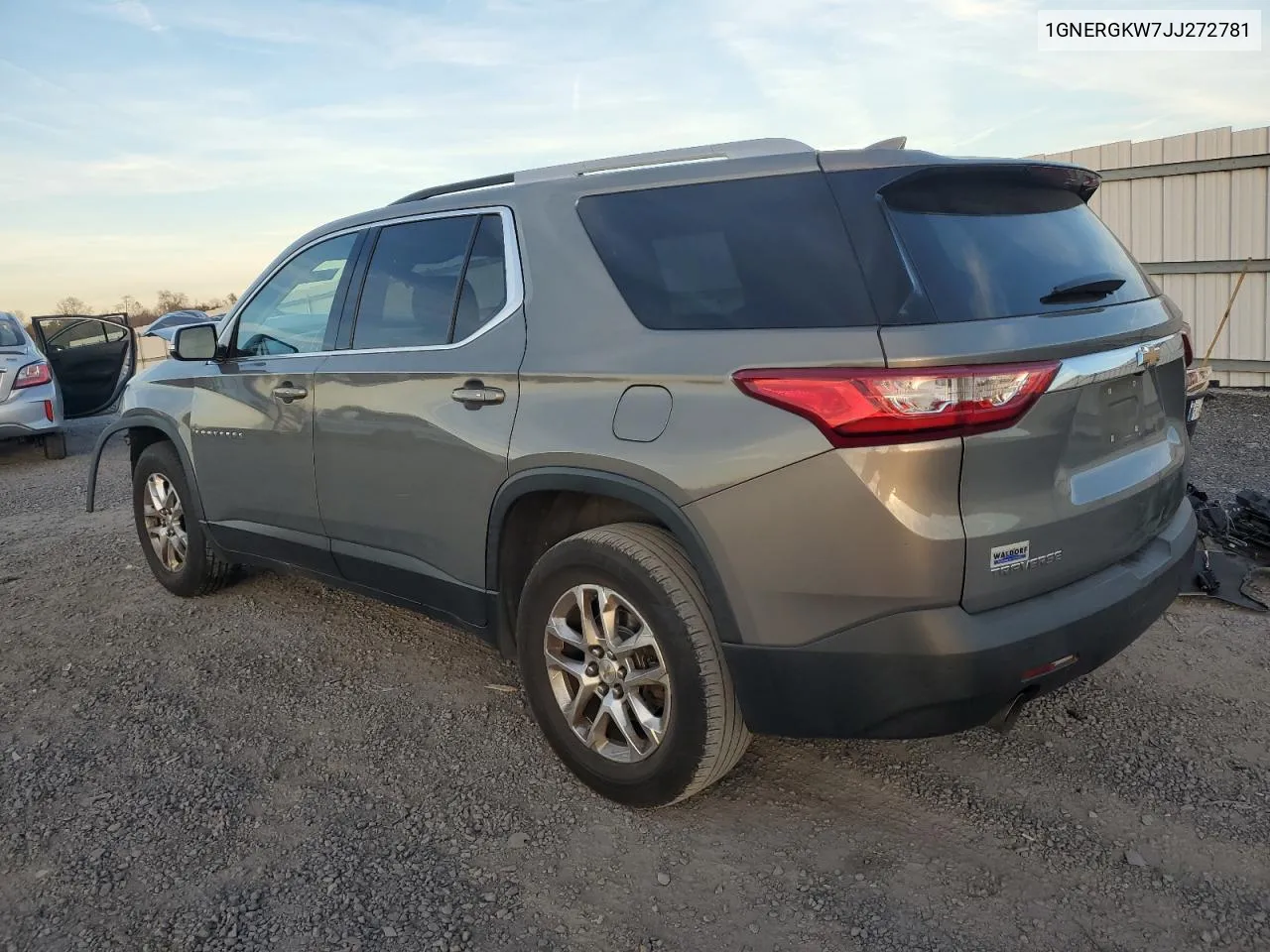 2018 Chevrolet Traverse Lt VIN: 1GNERGKW7JJ272781 Lot: 80678774