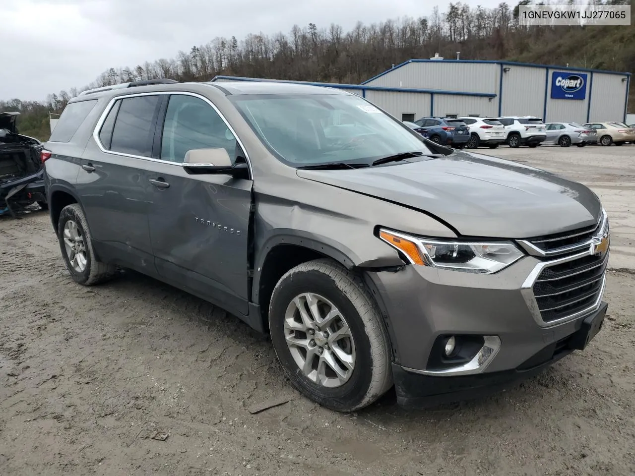 1GNEVGKW1JJ277065 2018 Chevrolet Traverse Lt