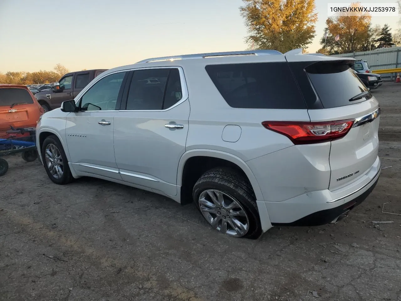 2018 Chevrolet Traverse High Country VIN: 1GNEVKKWXJJ253978 Lot: 80794784