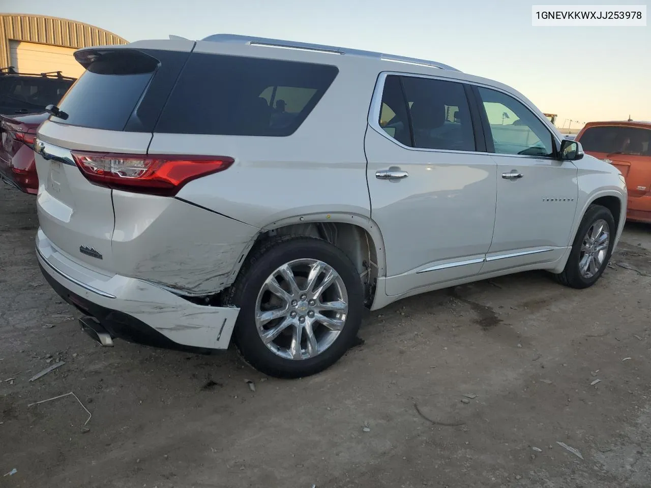 2018 Chevrolet Traverse High Country VIN: 1GNEVKKWXJJ253978 Lot: 80794784