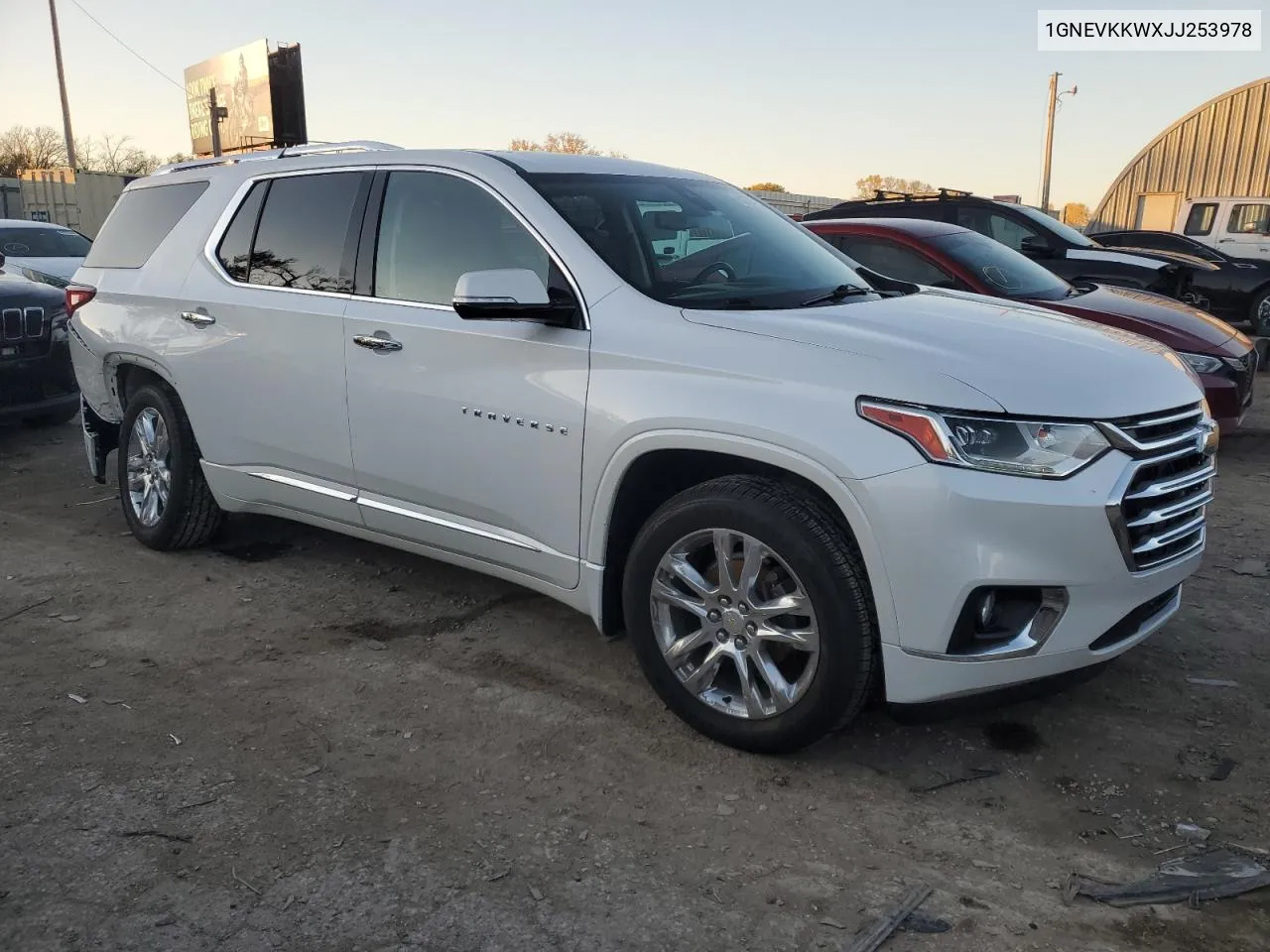 2018 Chevrolet Traverse High Country VIN: 1GNEVKKWXJJ253978 Lot: 80794784