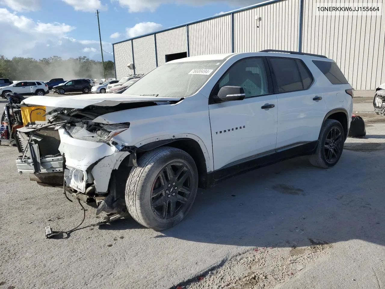 2018 Chevrolet Traverse P VIN: 1GNERKKW6JJ155664 Lot: 81204714