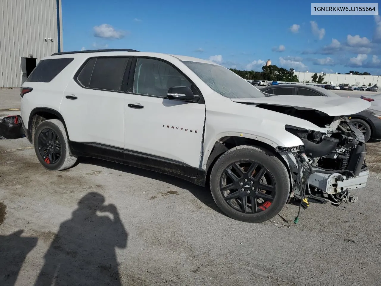 2018 Chevrolet Traverse P VIN: 1GNERKKW6JJ155664 Lot: 81204714